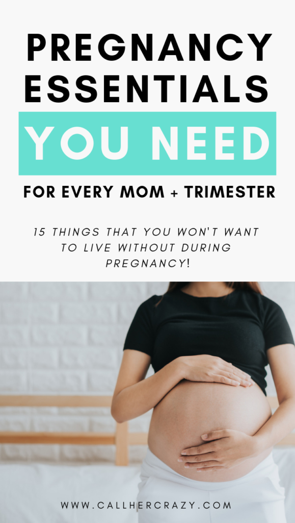 pregnancy essentials for the frist second and thrid trimester