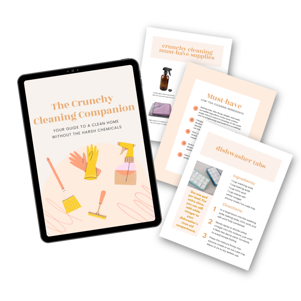 The Crunchy Cleaning Companion